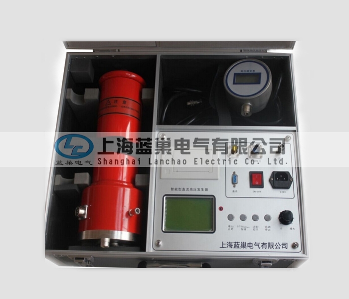 ZGF-120KV/2mA大屏智能直流高壓發生器。應用AIPWM技術，對PWM技術的不準確線性度進行了調整，使儀器精度得到了大幅度提高。并采用AI技術設定過壓保護和過流保護取代了數字撥盤開關只能設定電壓值